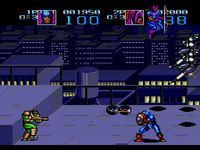 une photo d'Ã©cran de Captain America and the Avengers sur Sega Megadrive